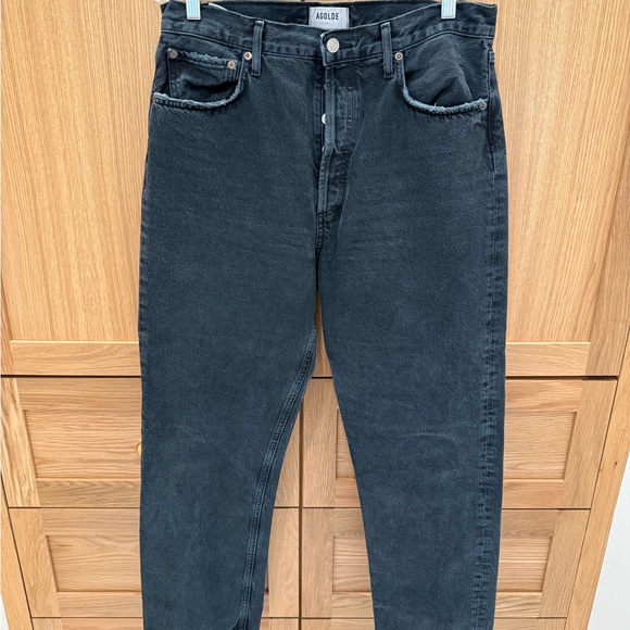 Agolde 90s Pinch Waist High Rise Straight in Hitch - Picture 5 of 6